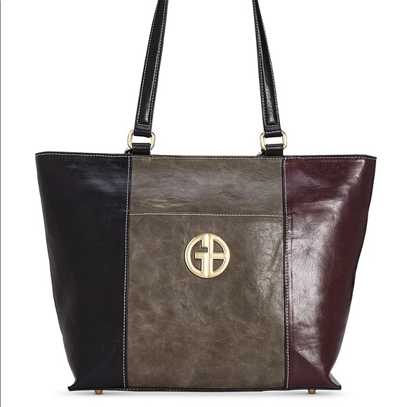 Giani Bernini Handbags - New with tags! Giani Bernini tricolor glazed tote